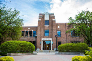 Facade of Martin Hall