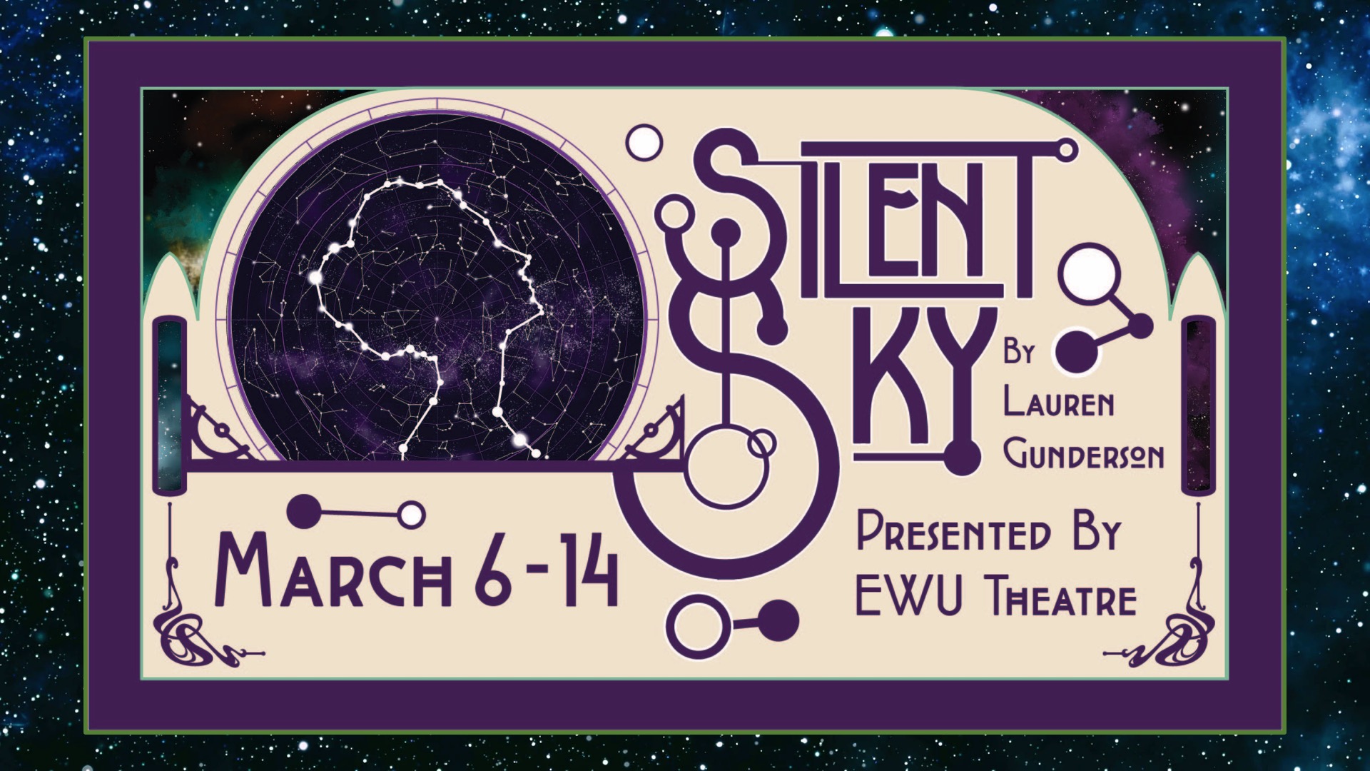 Silent Sky with dates March 6-14