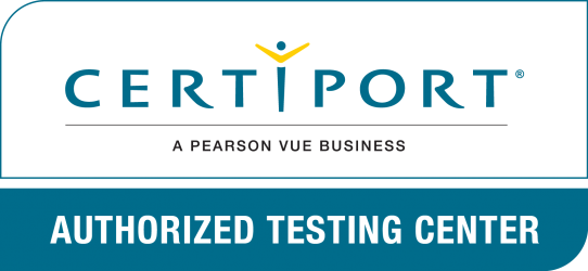 Certiport Authorized Testing Center badge