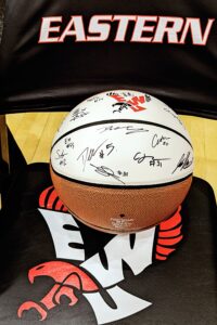 Signed EWU Basketball 