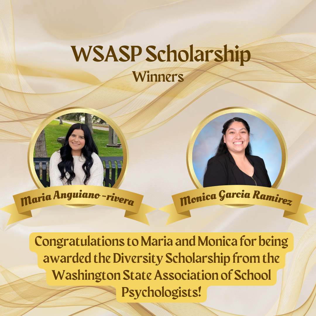 WSASP Scholarship Winners (EdS School Psychology) Announced