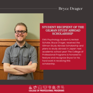A Gilman Study Abroad Scholarship Recipient to visit Japan
