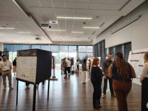 Students present their projects at the EWU Student Psychology Research Conference