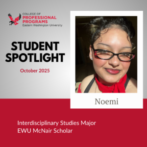 CPP Student Spotlight: Noemi