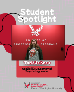 CPP Student Spotlight:Tanielle Knox