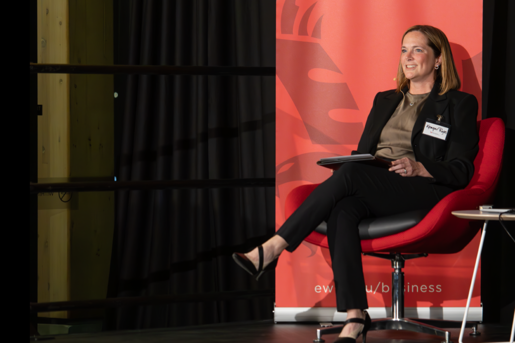 Kemper Rojas speaking on the evolution of public accounting