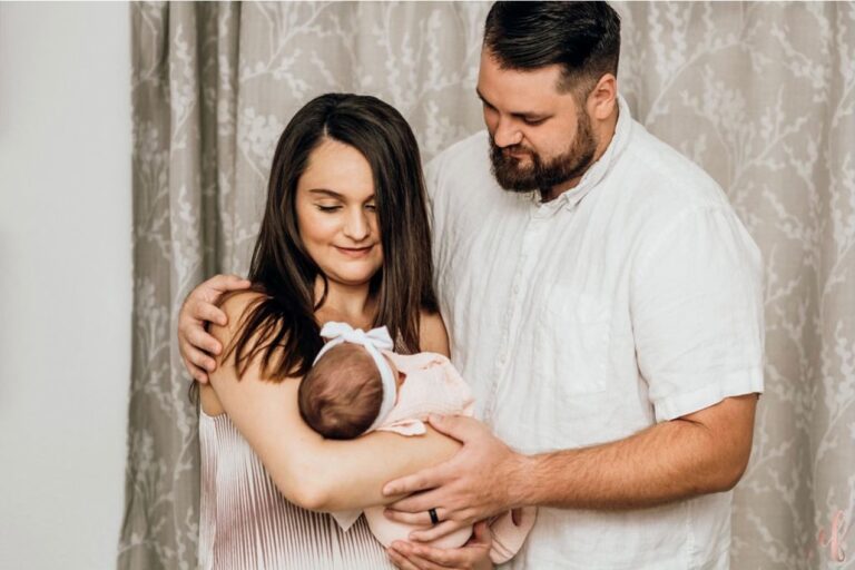 Ryan, Lauren and baby Poynter