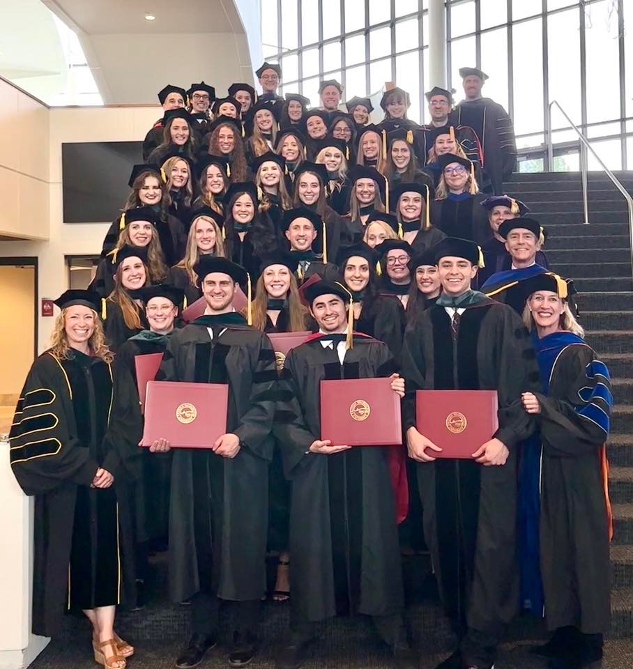 EWU's Doctor of Physical Therapy graduating class of 2023, which established the Living Legacy Fund. 