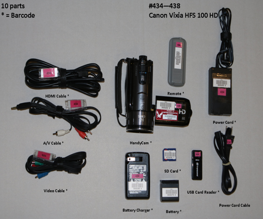 accessories for Canon Vixia HFS100 HD