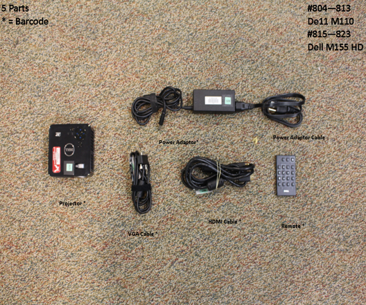 accessories for Dell mini projectors