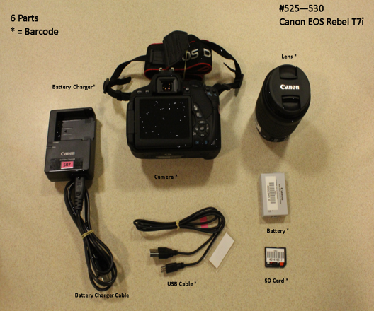 accessories for Canon EOS Rebel T7i