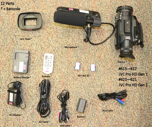 accessories for JVC ProHD GY HM100U