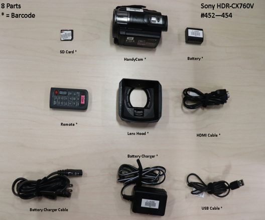 accessories for Sony HDR-CX760V