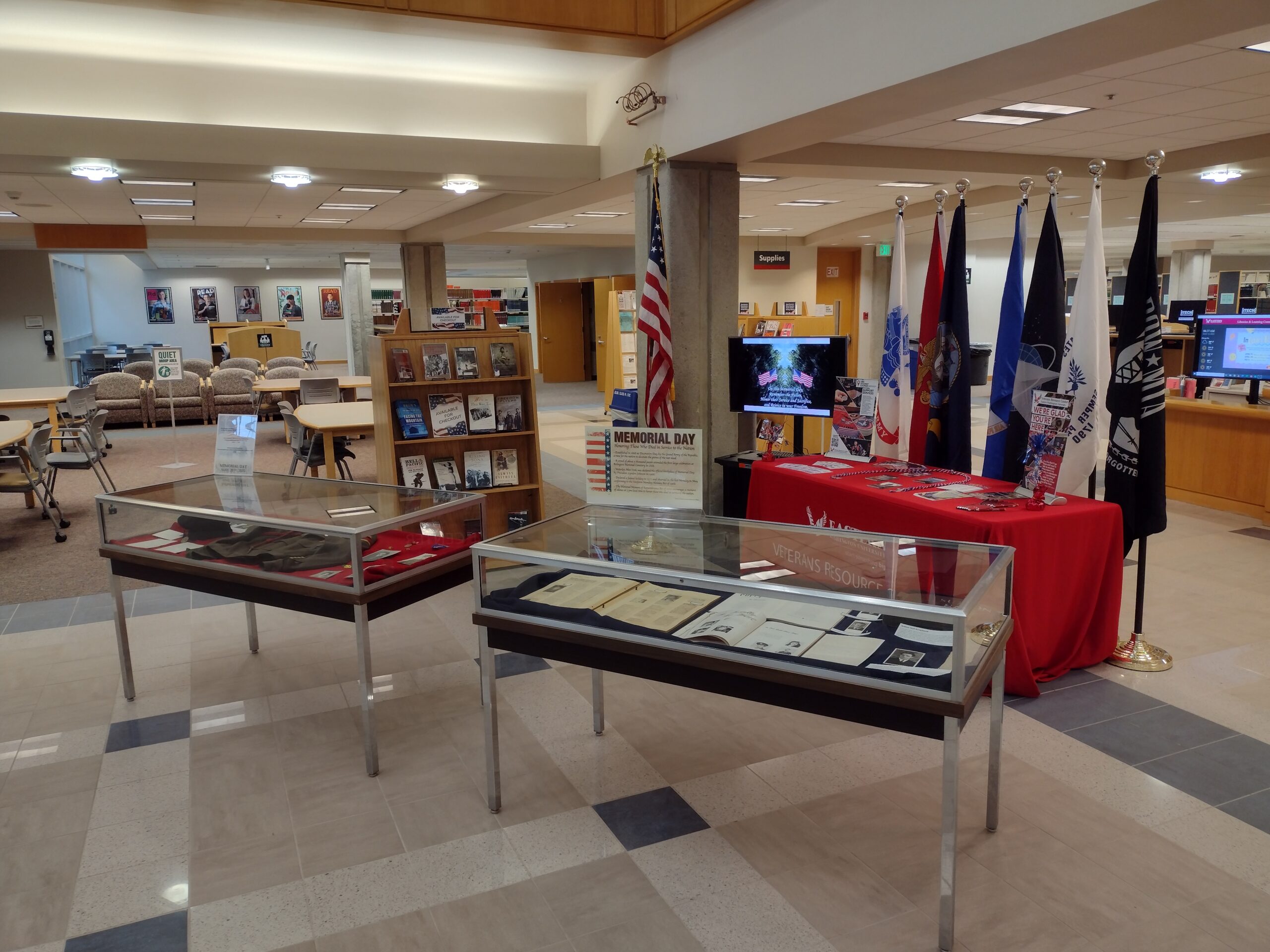 Display: Memorial Day 2023 JFK Library
