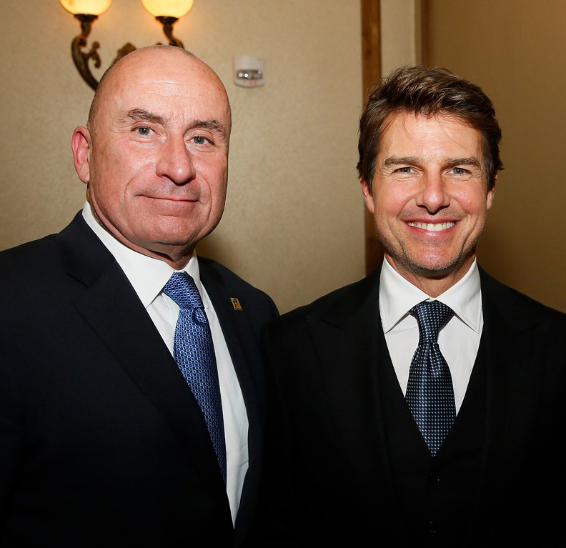Jim Orr and Tom Cruise