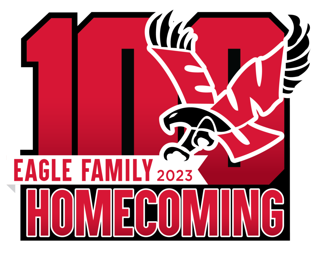 100 years of homecoming logo