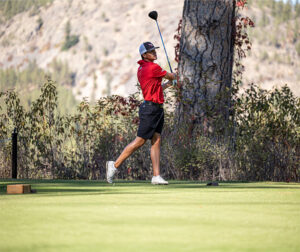 EWU’s Ethan Parker, a senior from Austin, Texas. Photo by Braeden Harlow.