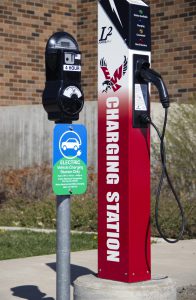 Photo: New electric vehicle charging station