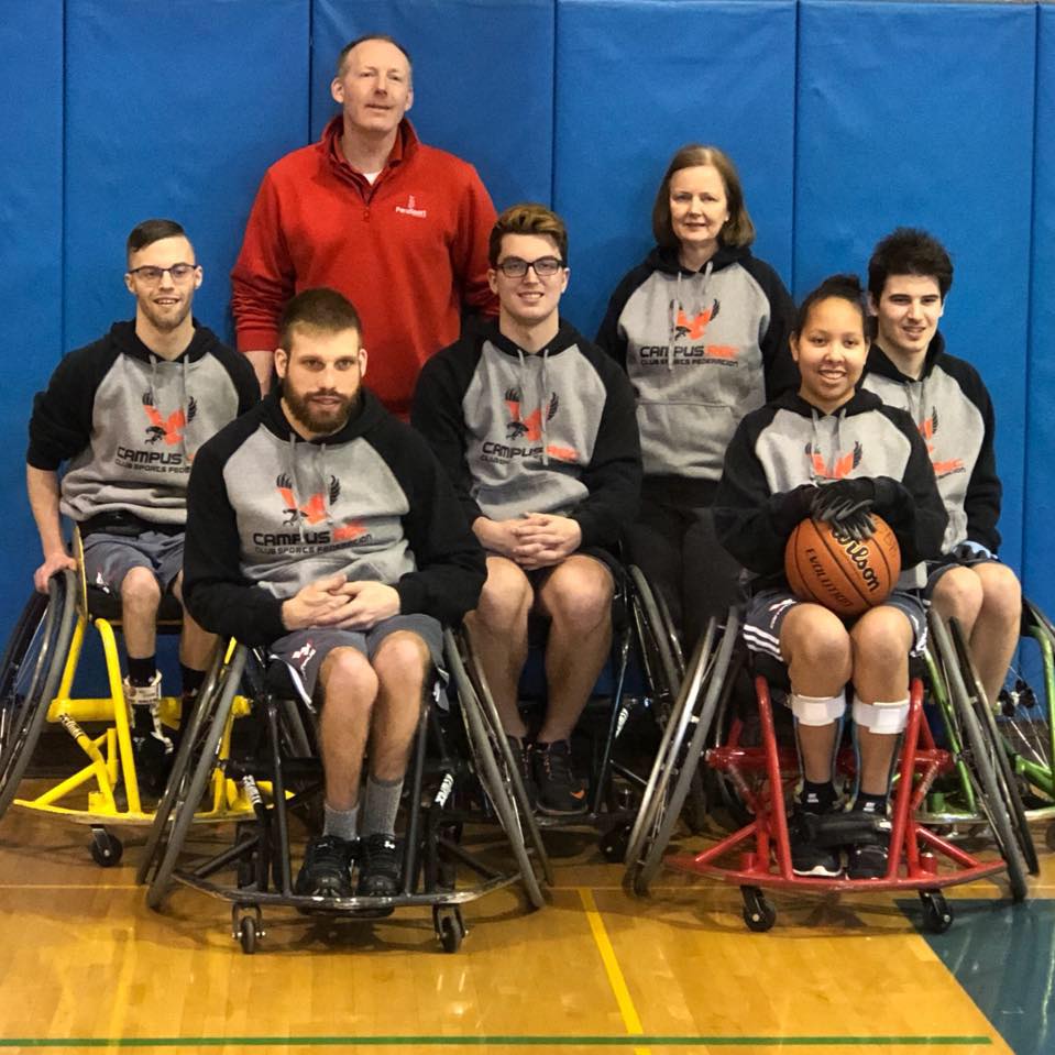 EWU wheelchair club team