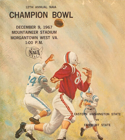 Cover of the program for the 1967 Champion Bowl.
