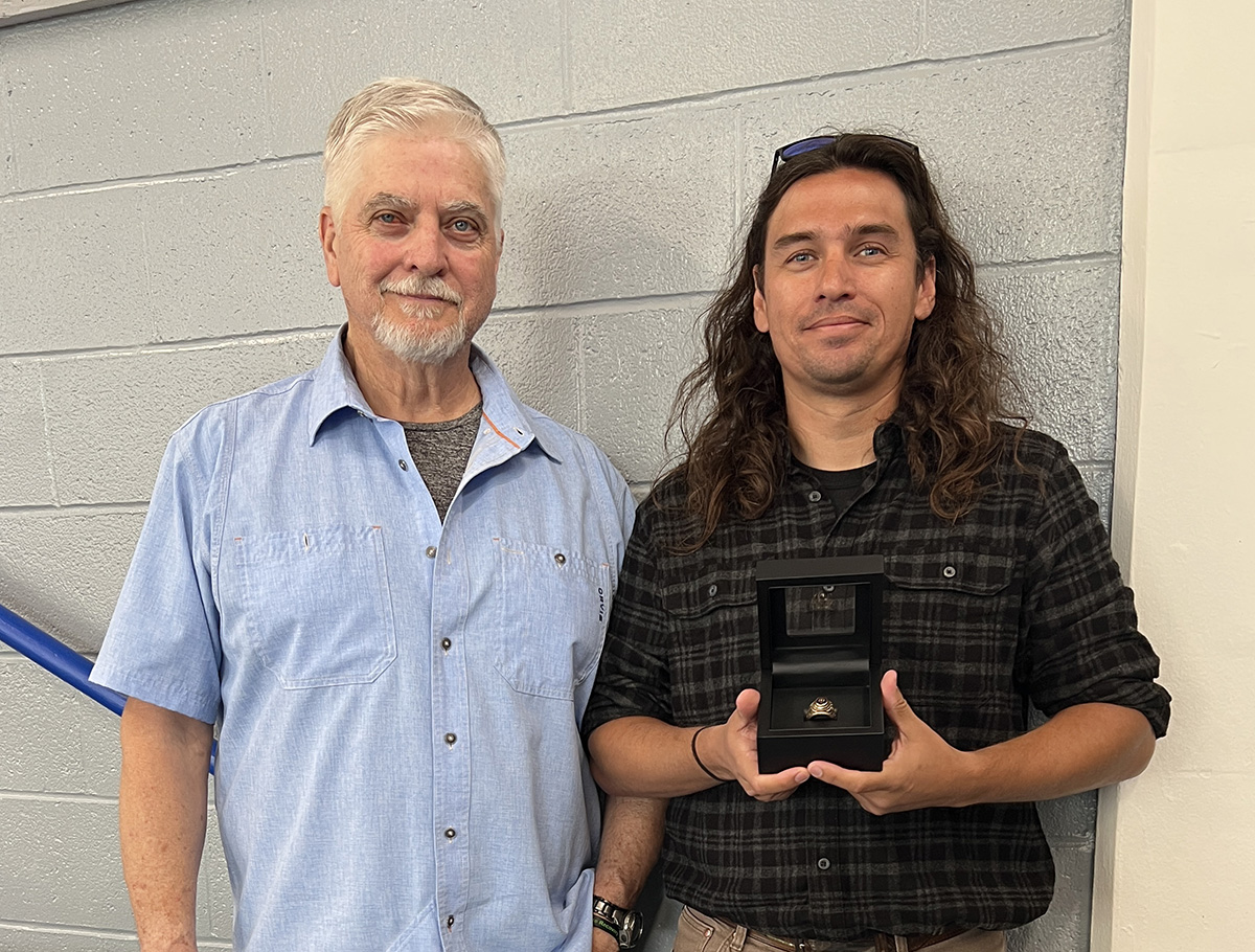 Photo of Northwest Treasure Hunters, James Murphy and Tom Traffas.