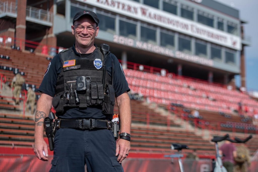 Officer Greg Karlis.