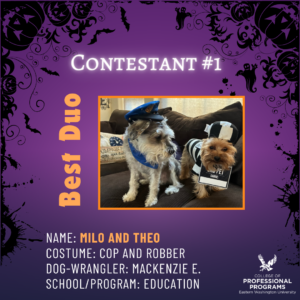 Cutest duo, dog jailer and inmate.