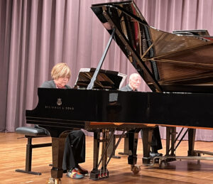 Tomoko Kimura and Scott Renour perform "Gigue."
