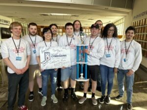 Winning 2023 Cyber Defenders team. 