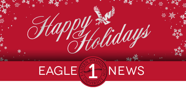 Eagle 1 News Happy Holidays banner.