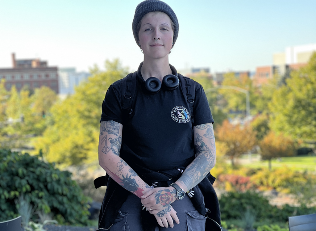 Bea Smith outside of the Catalyst.