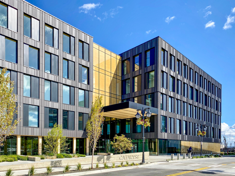 Photo of the Catalyst building.