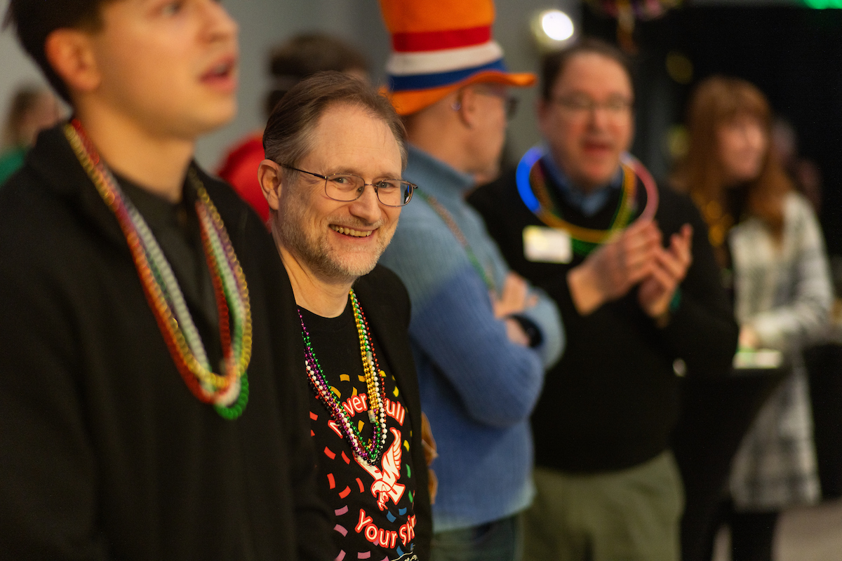 Florian Preisig smiling.