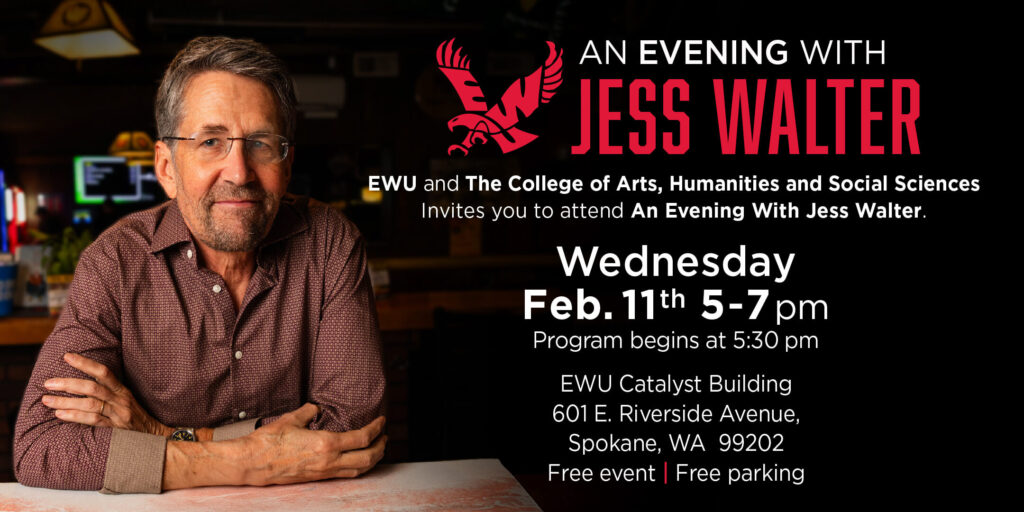 Portrait of author Jess Walter.