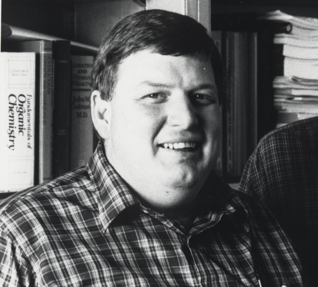 Scholz in a black and white photo.