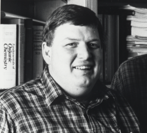 Scholz in a black and white photo.