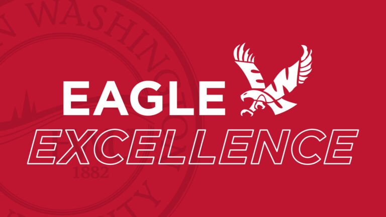 Eagle Excellence banner with an eagle.