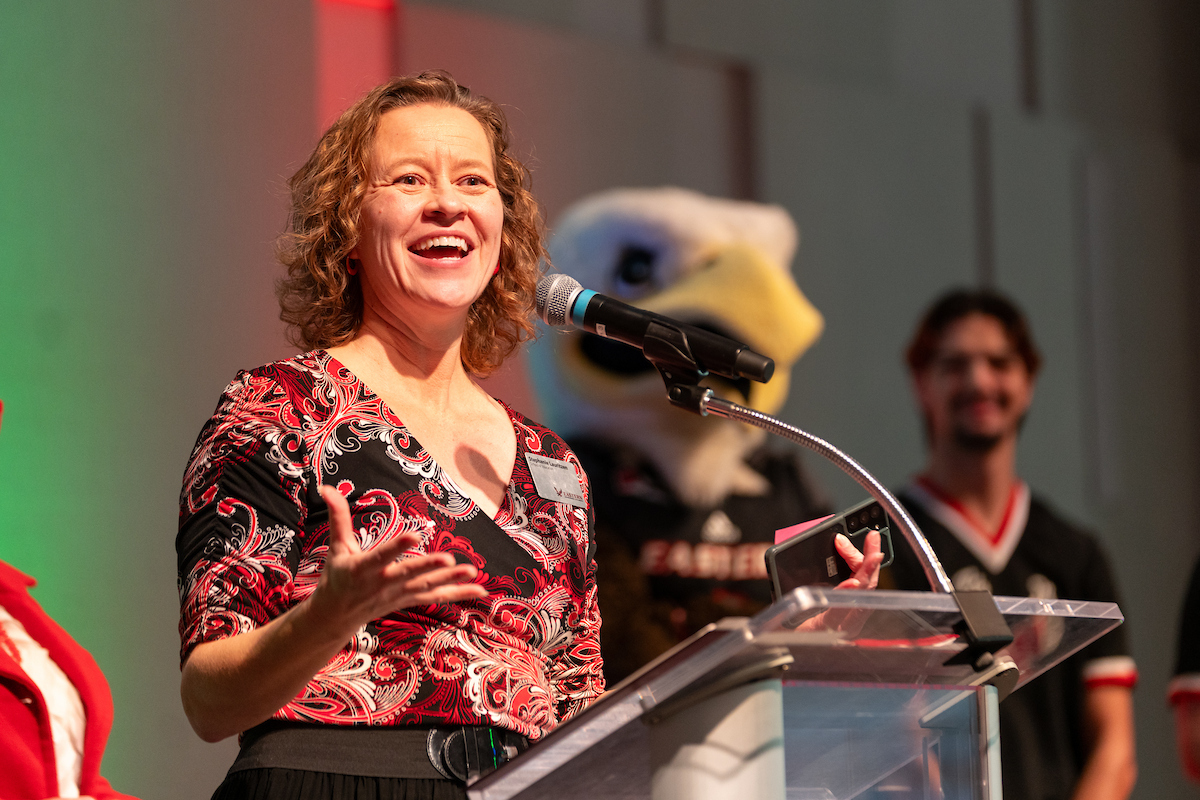 Presenter from the education program.