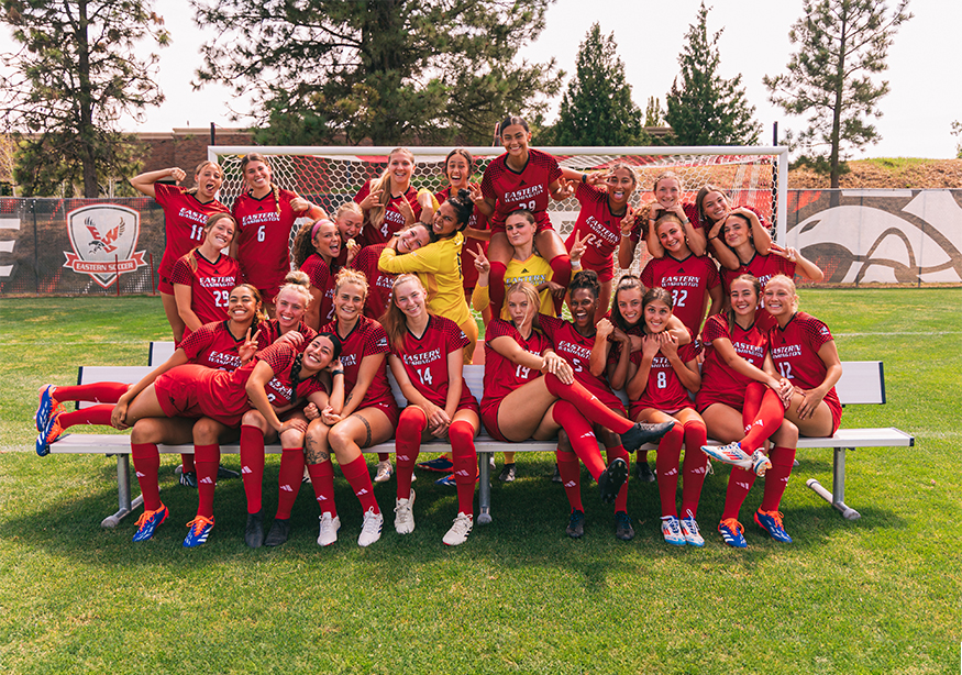 EWU's 2024 women's soccer team